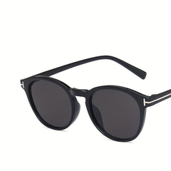 Retro Round Sunglasses Tortoiseshell Anti Glare UV400