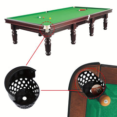 6pcs Pool Table Pockets Snooker Billiard Pockets Pool Table Web Pocket