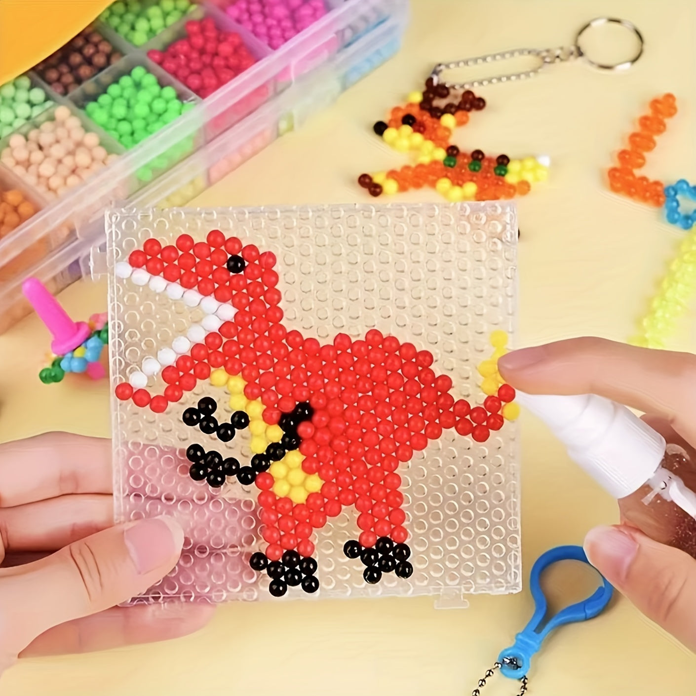 1000pcs Water Mist Magic Beads Set for Craft Projects