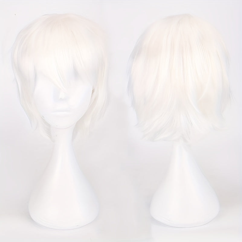 Anime Cosplay Wig Harajuku Short Hair Funky Wig For Halloween Party