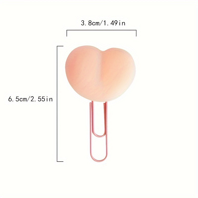 Creative PVC Soft Decompression Paper Clip