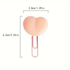 Creative PVC Soft Decompression Paper Clip