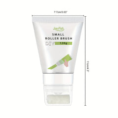 Small Rolling Brush Wall Repair Cream + Scraper - Quick Drying Patch