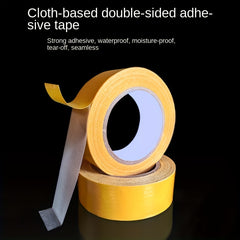 Strong Double-Sided Carpet Adhesive Tape, Transparent Mesh Design