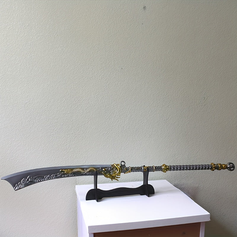 3D Dragon Pattern Carved Plas. Toy for Cosplay Prop
