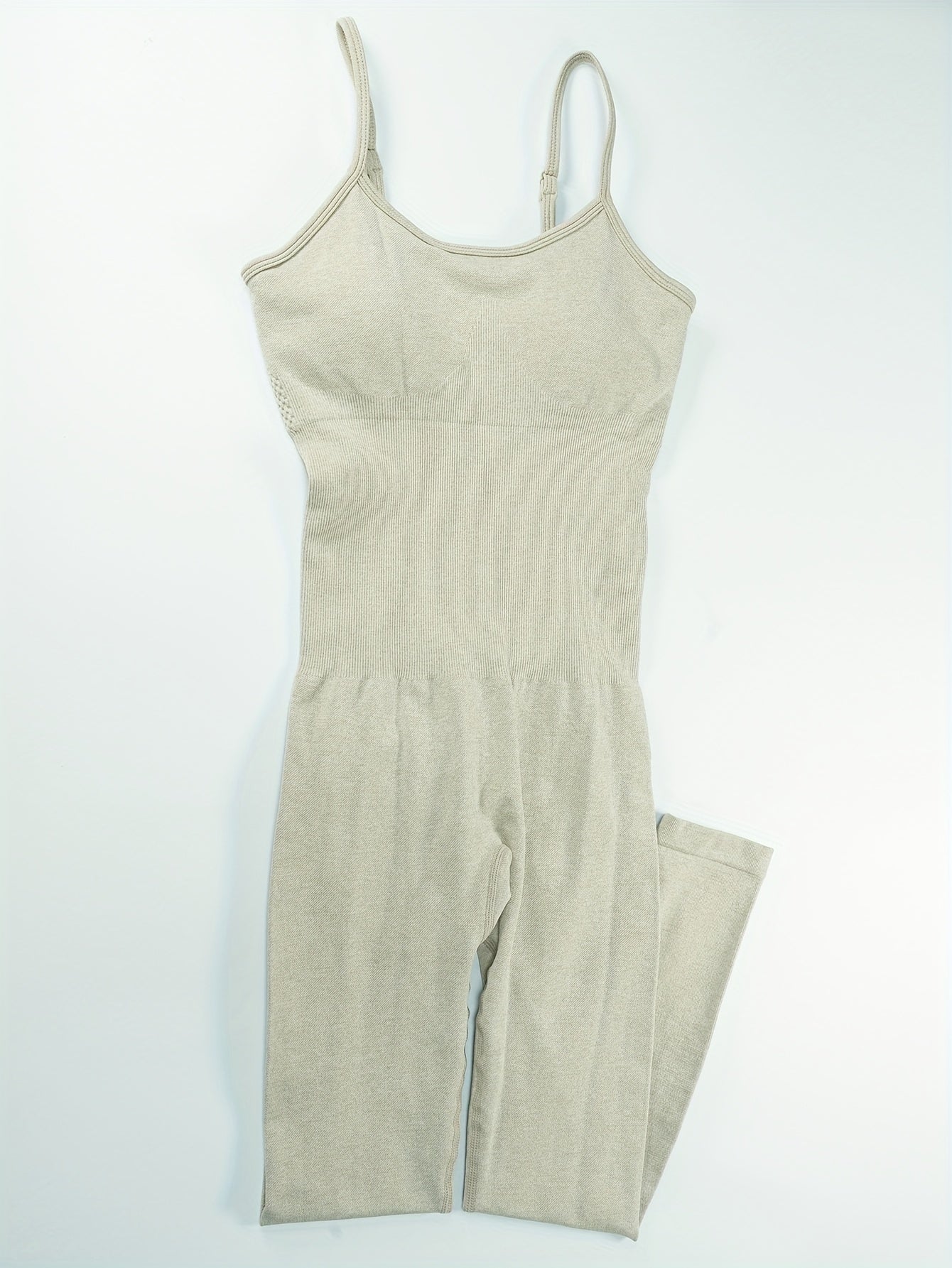 Yoga Sports Jumpsuit Seamless Running Tummy Control Butt Lifting Shaping