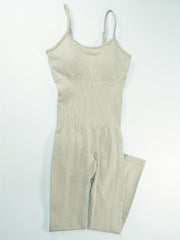 Yoga Sports Jumpsuit Seamless Running Tummy Control Butt Lifting Shaping