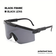 Men's Polarized Sports Sunglasses Windproof Cycling Glasses