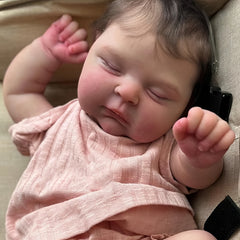 19 Inch Realistic Reborn Baby Doll Sweet Vinyl Sleeping Doll