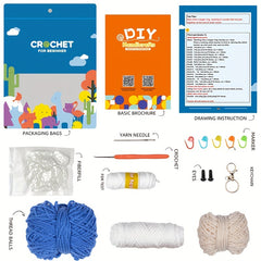 Monkey Doll Crochet Material Package for Beginners