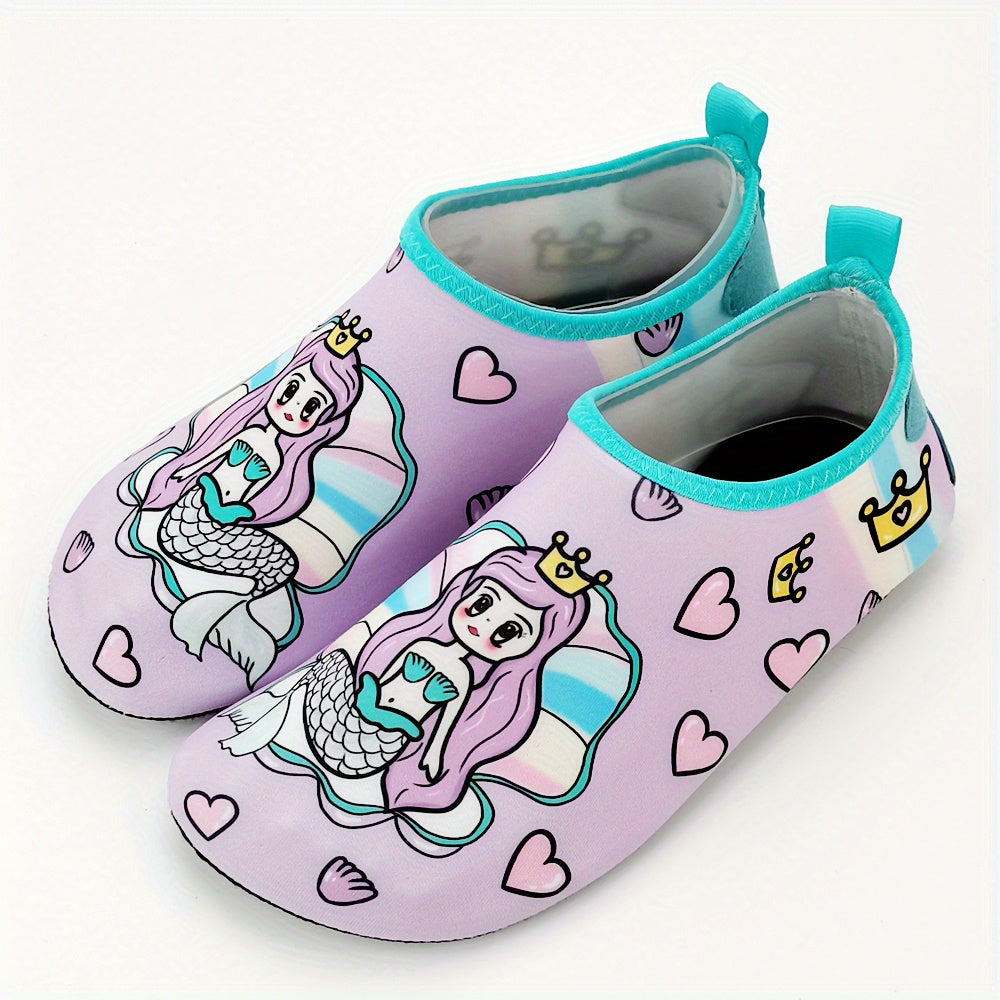 Girls' Stylish & Durable Water Shoes for Summer Swimming