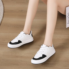 Low Top Skate Shoes Lightweight Casual Sneakers Women's Footwear