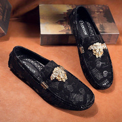 Men's Lightweight Comfortable Loafer Shoes Wear-resistant Non Slip Casual Shoes