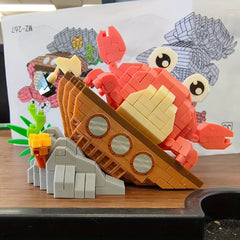Micro Particle Building Blocks DIY Toy Home Office Desk Decoration Ornament