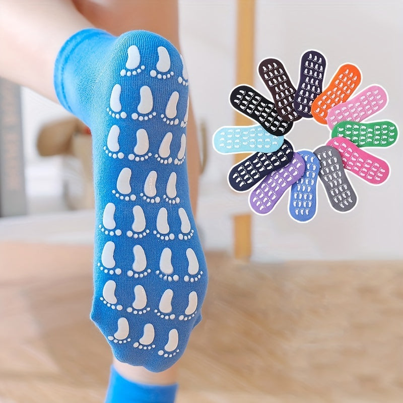 Moisture Wicking Yoga Socks for Women and Men Non Slip Ankle Socks