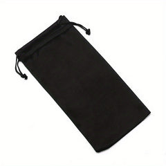 1pc Glasses Bag Protective Sleeve Bag Mirror Cloth Sunglasses Bag For Men