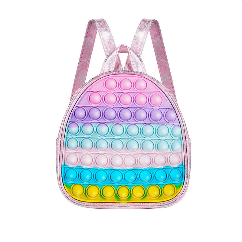 Mini Pop Kids Backpack Girls Gift Fidget Stress Relief Bag
