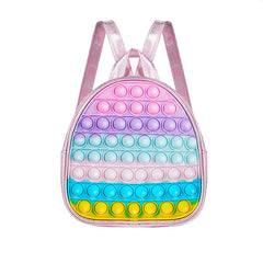 Mini Pop Kids Backpack Girls Gift Fidget Stress Relief Bag