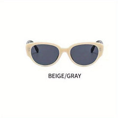 Street Style Sunglasses & Beige Eyewear Set