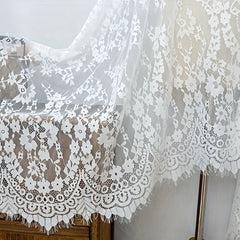 3M Chantilly Lace Trim Eyelash Edges Wedding Veil Fabric Width