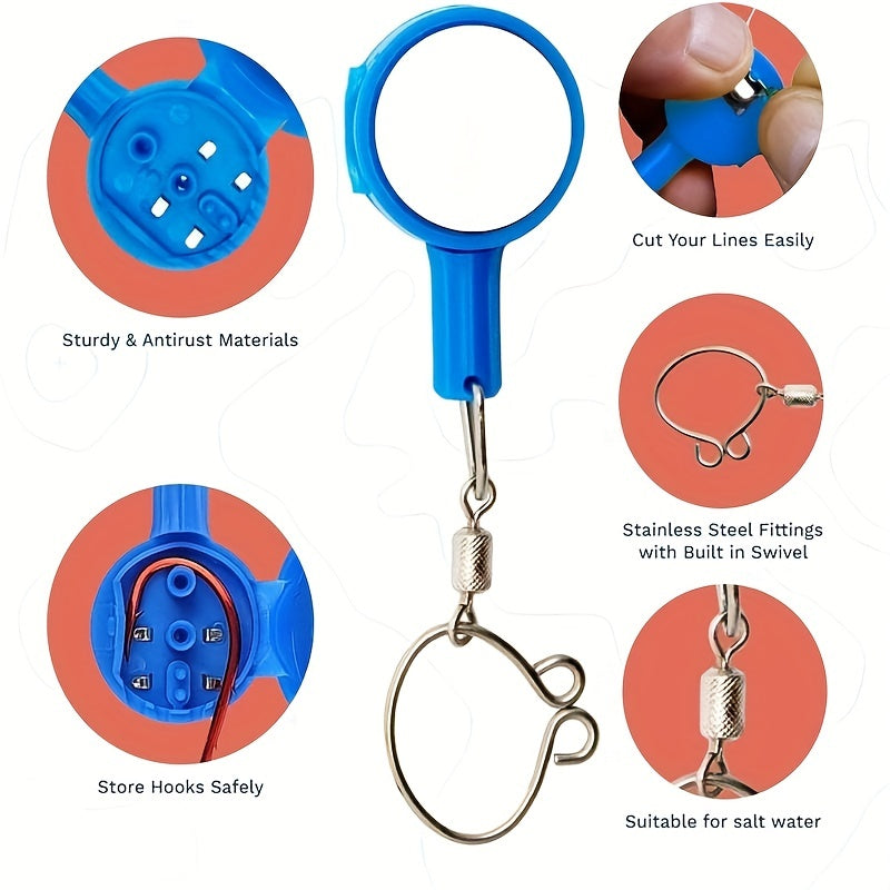 Fishing Gadgets Knotting Tool for Outdoor Fishing Supplies