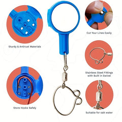 Fishing Gadgets Knotting Tool for Outdoor Fishing Supplies