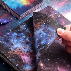 Double Sided Origami Paper 6 Colors Easy Fold Square Paper for Arts and Crafts