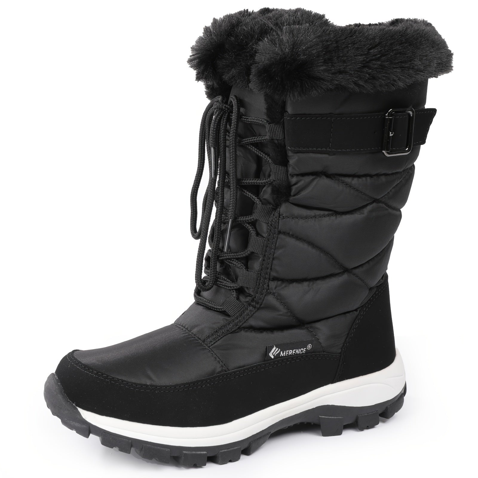 Women's Snow Boots Faux Fur Lined Warm Anti Slip Winter Boot