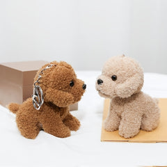 Teddy Dog Plush Pendant Backpack Schoolbag Doll Plush Gift