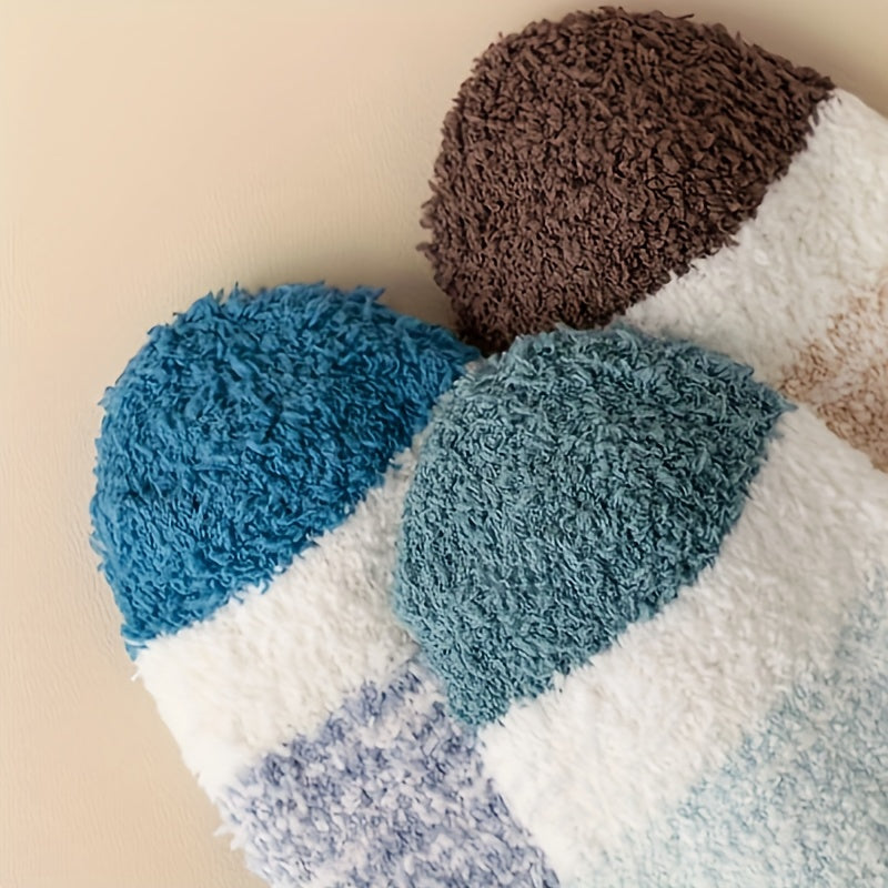 Women's Ombre Fuzzy Socks - Warm Home Floor Socks