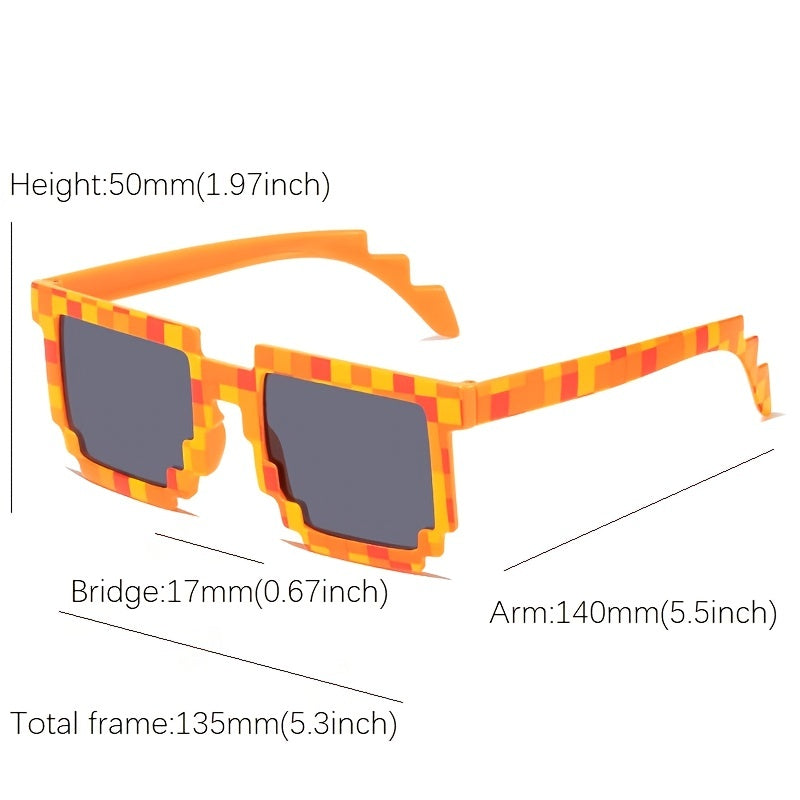 Mosaic Sunglasses Glasses - Stylish UV Protection Shades