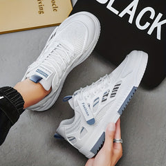 Men's Lace up Sneakers Skate Shoes Breathable & Wear-resistant