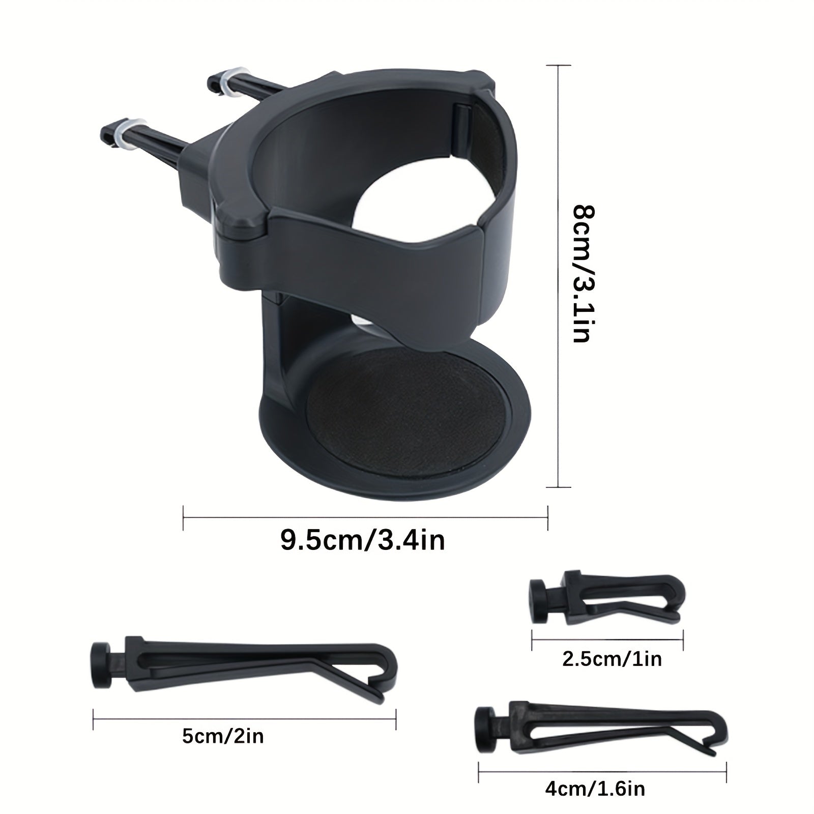 Car Cup Holder Air Vent Mount for Coffee Water Bottles Cans