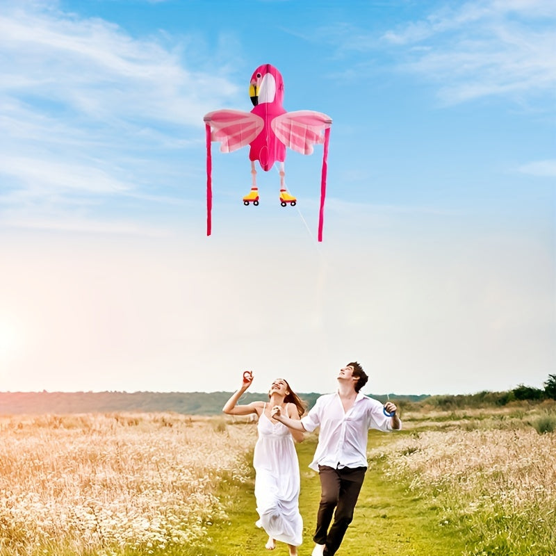 Flamingo Handheld Kite for Outdoor Fun