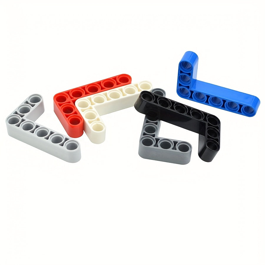 10pcs DIY 3x5 L Arm Hole Bracket MOC Building Blocks Accessories