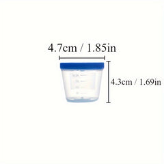 10pcs 1.35oz Fishing Bait Measuring Cup Scale Cup Fishing Accessory