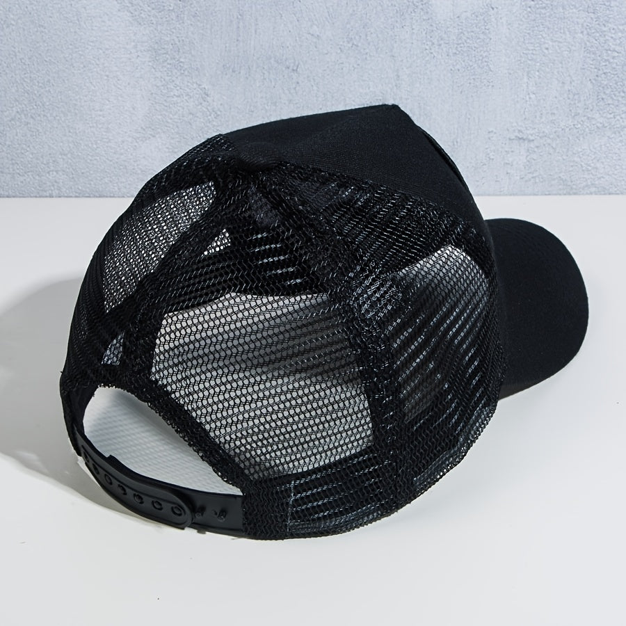Personality Animal Pattern Embroidered Baseball Cap Men's Summer Sunscreen Sunsh