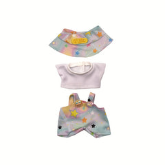 Doll Fisherman Outfit Set with Hat and Overalls 6-9 inch Dolls