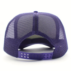 Anime Trucker Hat Baseball Caps Cartoon Funny Hat Adjustable Outdoor Mesh