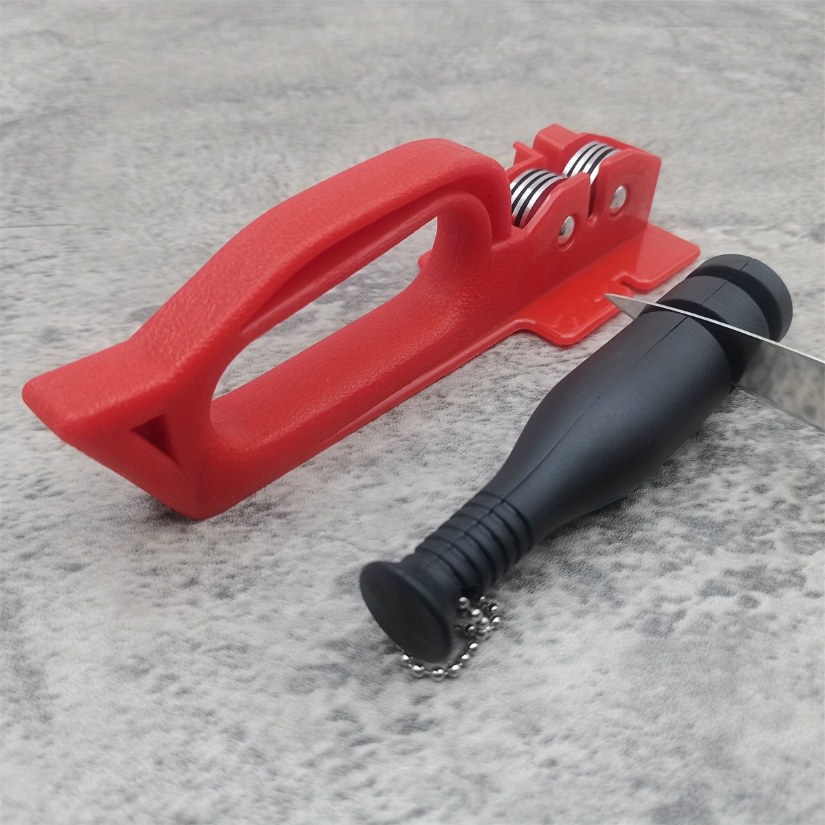 2pcs Manual Sharpener Kitchen Camping Travel