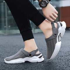 Men's Mesh Outdoor Sandals Non Slip Beach Water Shoes