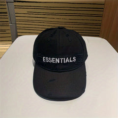 Unisex Sunshade Ripped Baseball Cap Outdoor Sport
