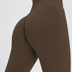 High Waist Yoga Seamless Butt Lifting Leggings