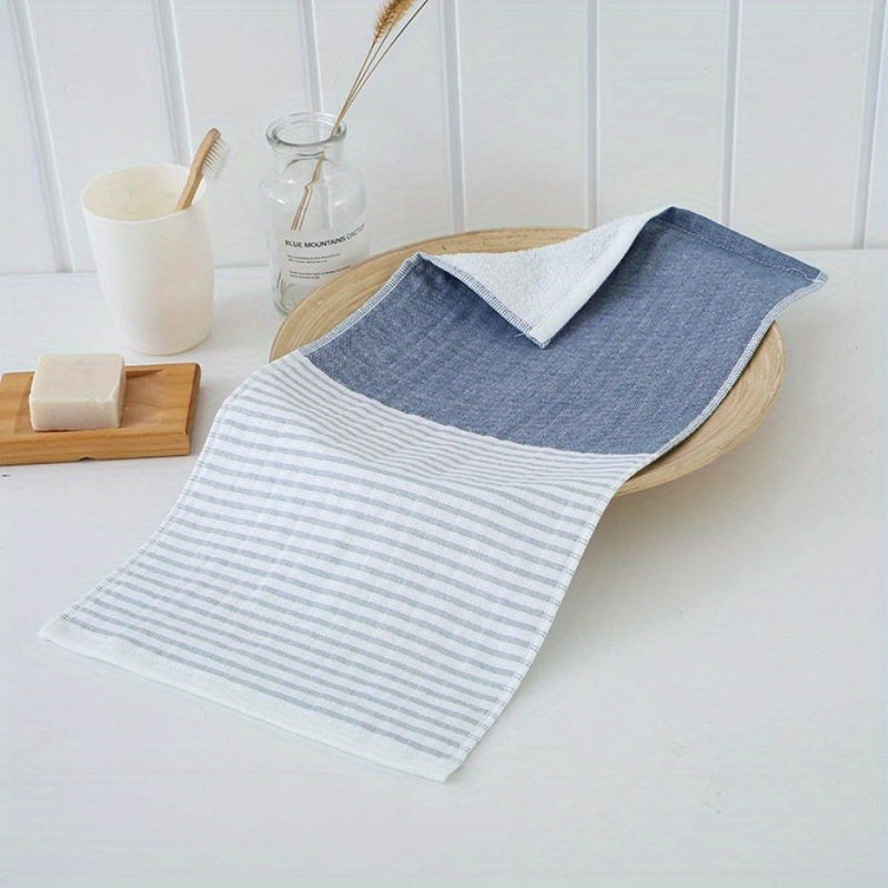 Soft Striped Baby Face Towel Cotton Towel Skin-Friendly Child