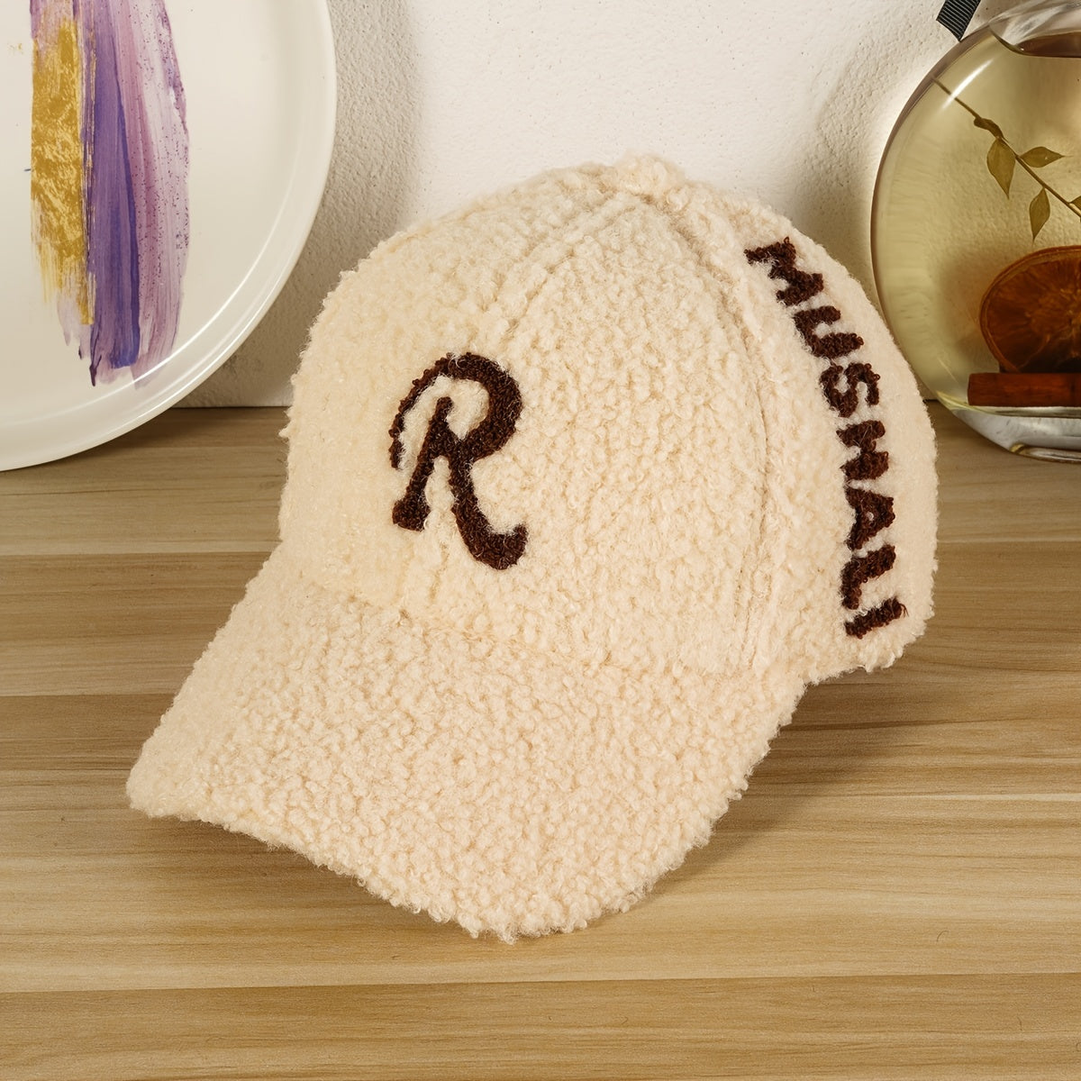 Winter Thickened Lambswool Baseball Cap