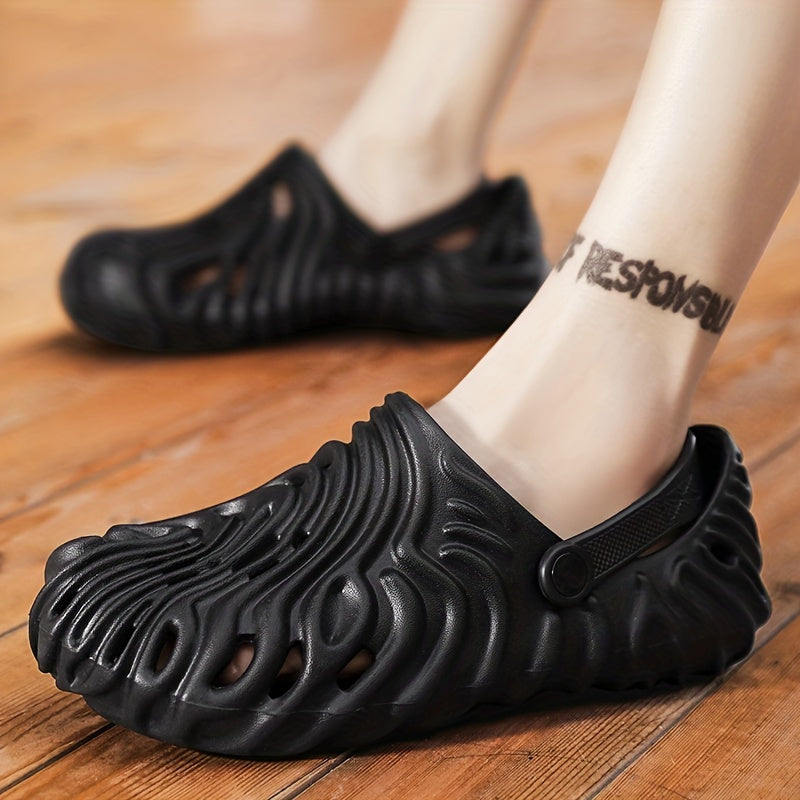 Men's Closed Toe Slip-on Clogs Soft Sole Sandals