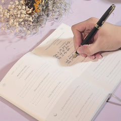 A5 Thickened Notebook English Version Planner Daily Journal