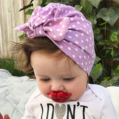 Polka Dot Rabbit Ear Casual Hat for Kids - Ideal Birthday Gift