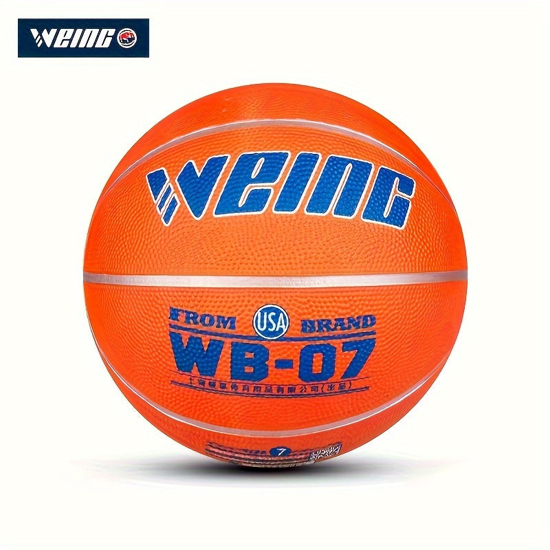 Size 7 Soft Leather Basketball High Elasticity Indoor Outdoor Game Training