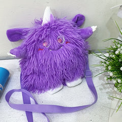 Cartoon Plush Doll Messenger Bag Shoulder Bag Holiday Gift For Girls